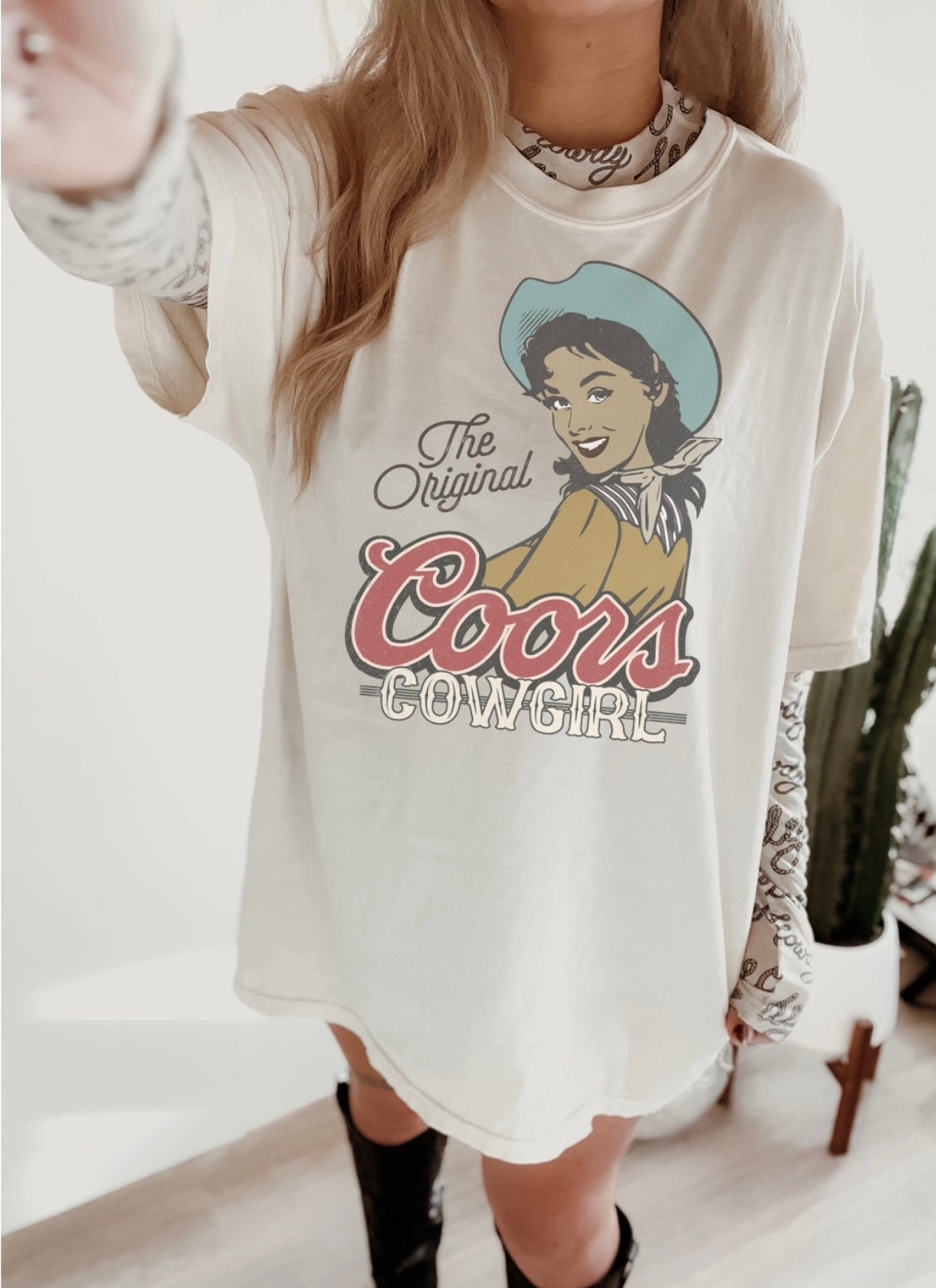 Coors Cowgirl